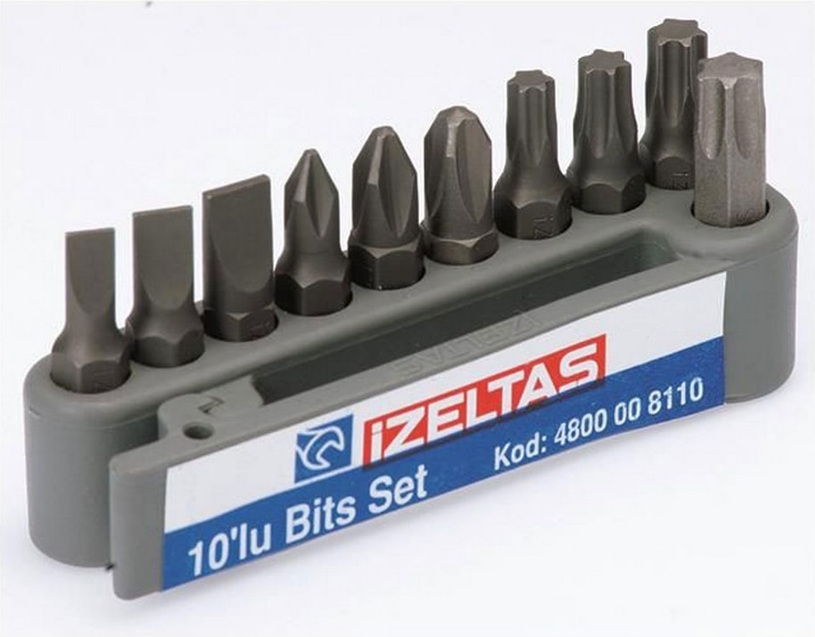 İZELTAŞ Bits Set 10 Lu