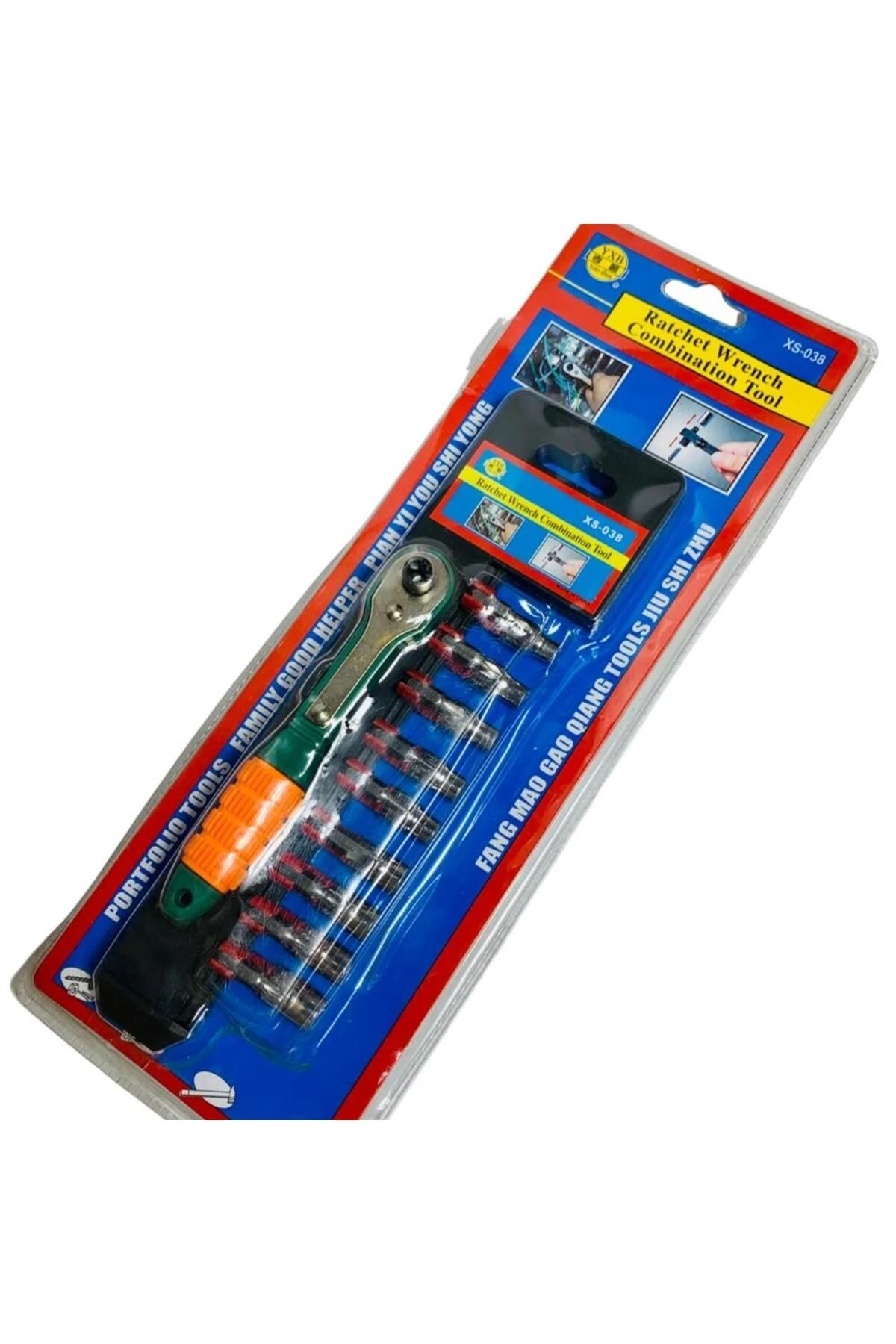 19 Parça Cırcır Kollu Bits Ucu Seti XS-038