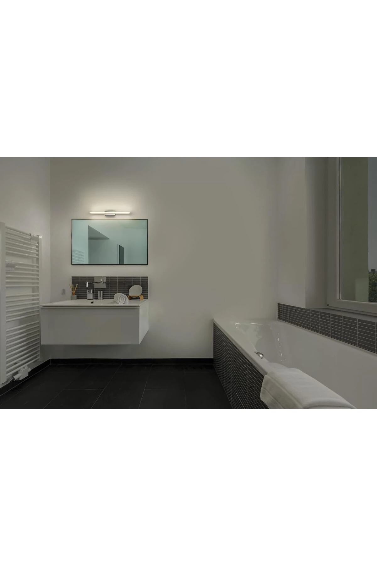 Orbis Mirror LED Ayna Lambası 40 cm, IP44, Dimmerli, 3000K/4000K, Duvar Anahtarıyla Ayarlanır