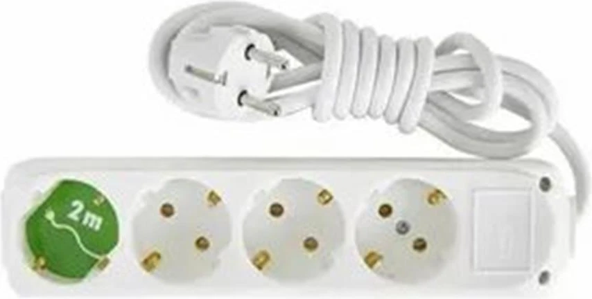 Almera 4lü 2mt Topraklı Priz (9240102)