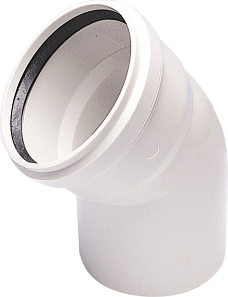 Pvc Atık Su Borusu Dirsek 50X45˚