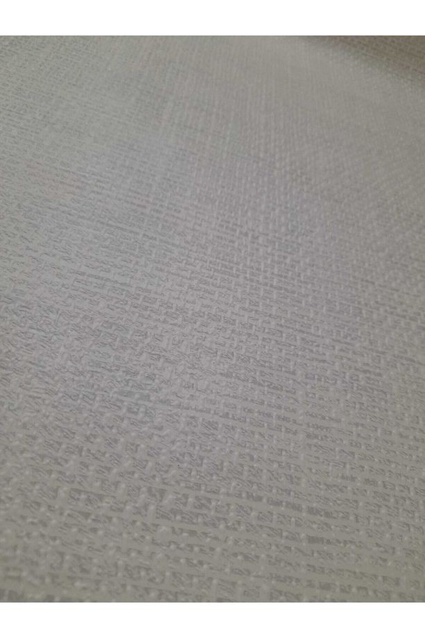Hasır Desenli Kabartmalı Gri Duvar Kağıdı(5m2)