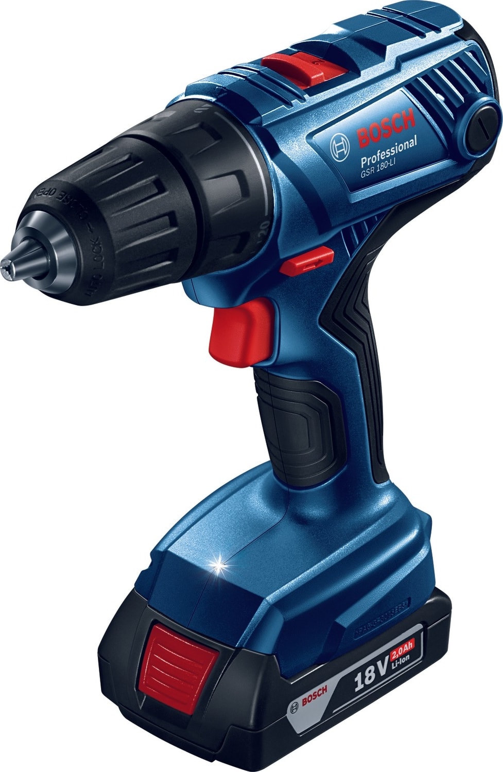 BOSCH Professional Gsr 180-LI 2,0 Ah Akülü + Gbh 180-LI Kırıcı Delici Solo Makine Baretool