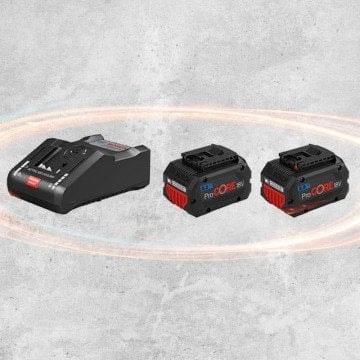 BOSCH 2 x PROCORE18V 8.0AH + Gal 18V-160 C + Gcy 42 Akü Şarj Cihazı Seti 1600A016GP
