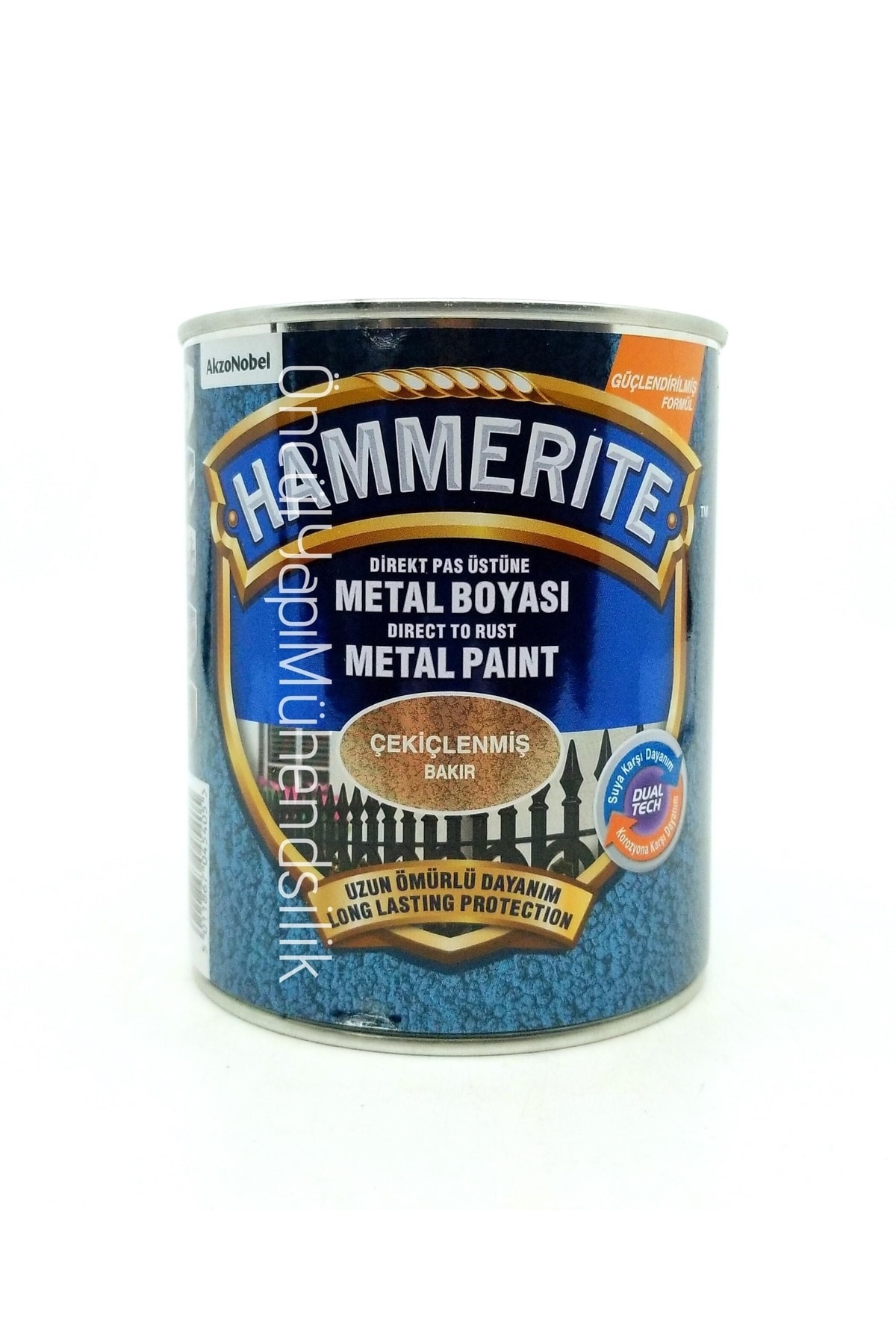Hammerite Pas Üstü Metal Boyası 2,5 Lt Çekiçlenmiş Altın