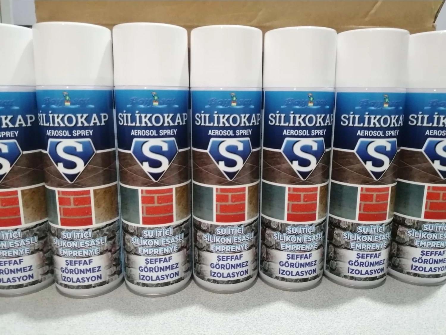 Silikokap Derz Arası Solvent Bazlı Aerosol Şeffaf Su Izolasyon Spreyi 400 ml