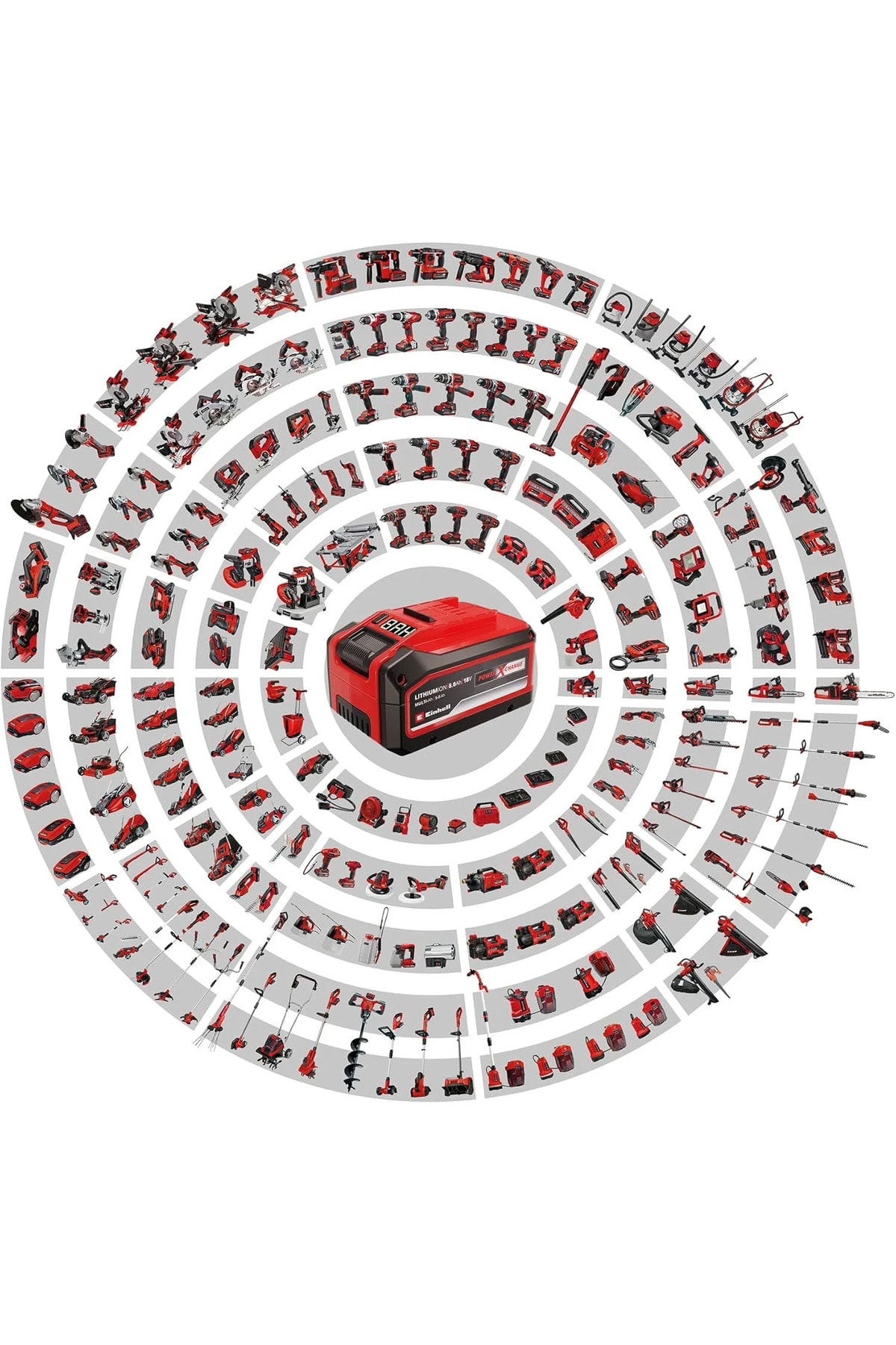 EİNHELL TE-CD 18/40 Li - Solo, Akülü Vidalama ve  18V 2,5 Ah PXC Starter Kit (Başlangıç Seti