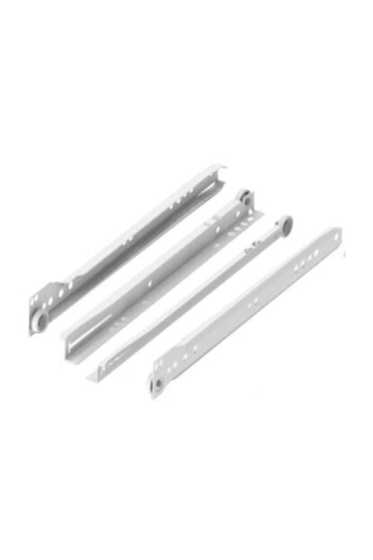 Beyaz Bantlı Çekmece Rayı 40 Cm