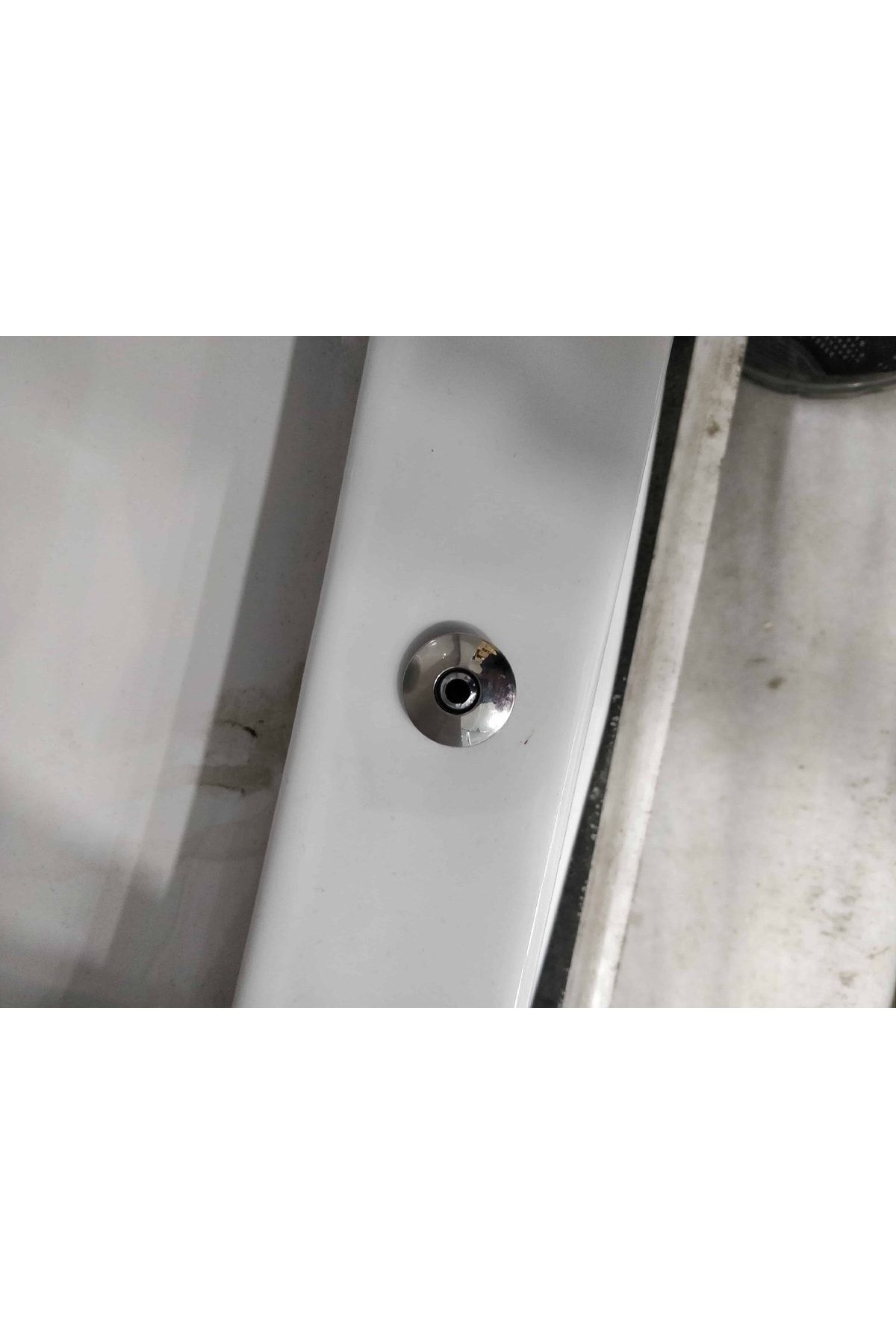 Yt27 Esnek Asma Klozet Taharet Çubuğu Küresel Uçlu Düz Baglantılı 90mm