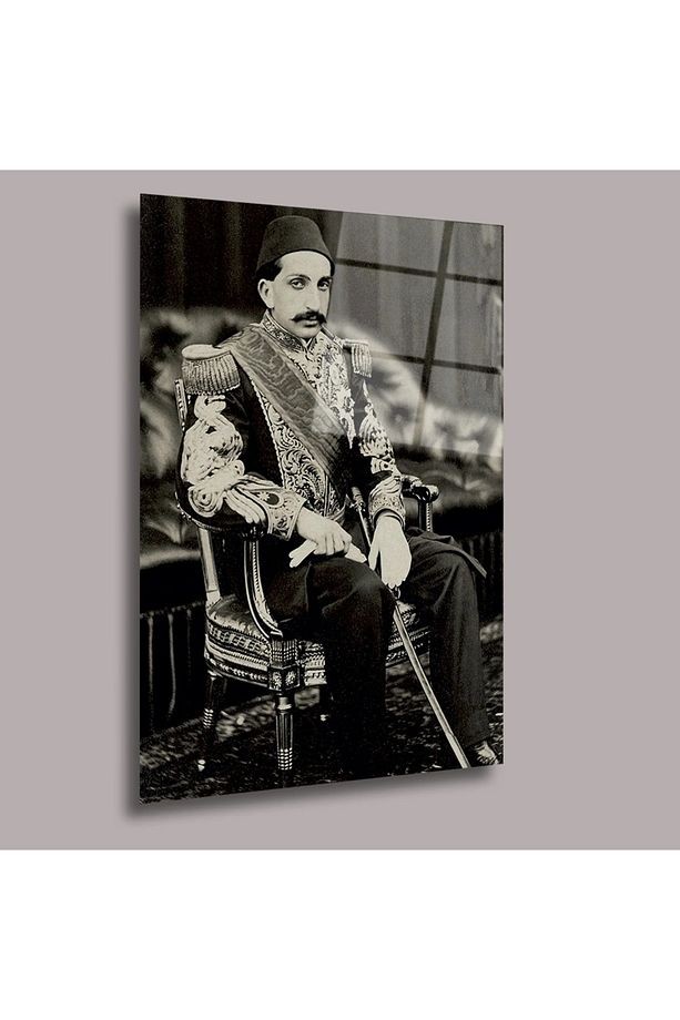 II. Abdülhamid Han Arşiv Cam Tablo #PCT0485