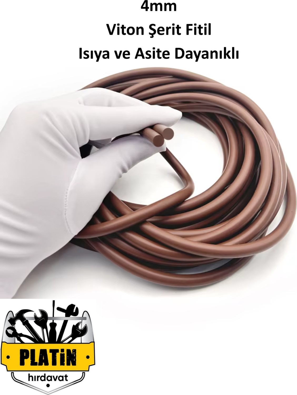 Viton Şerit Fitil 4mm ( 25 Metre ) PLT28000602