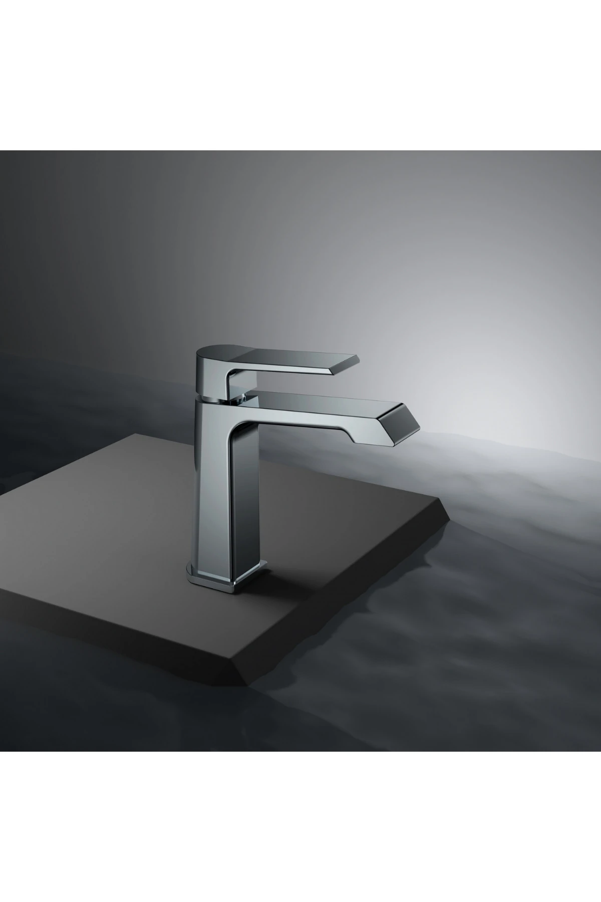 Stark Metalik Gri Lavabo Bataryası SK1500GR