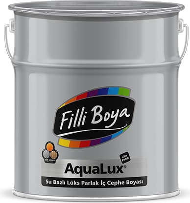 Aqualux® Su Bazlı Parlak Cam - Seramik - Ahşap - Metal - Plastik Yüzeyler Için Sonkat Boya 2.5 Litre