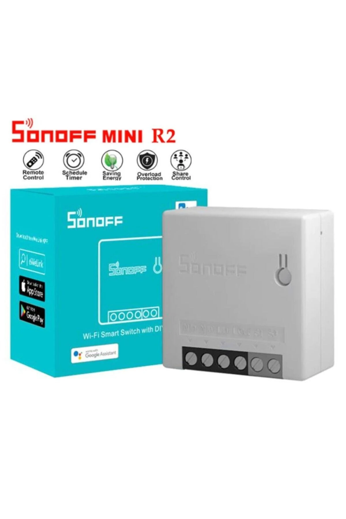 Mını R2 Çift Yönlü Akıllı Wifi Anahtarı