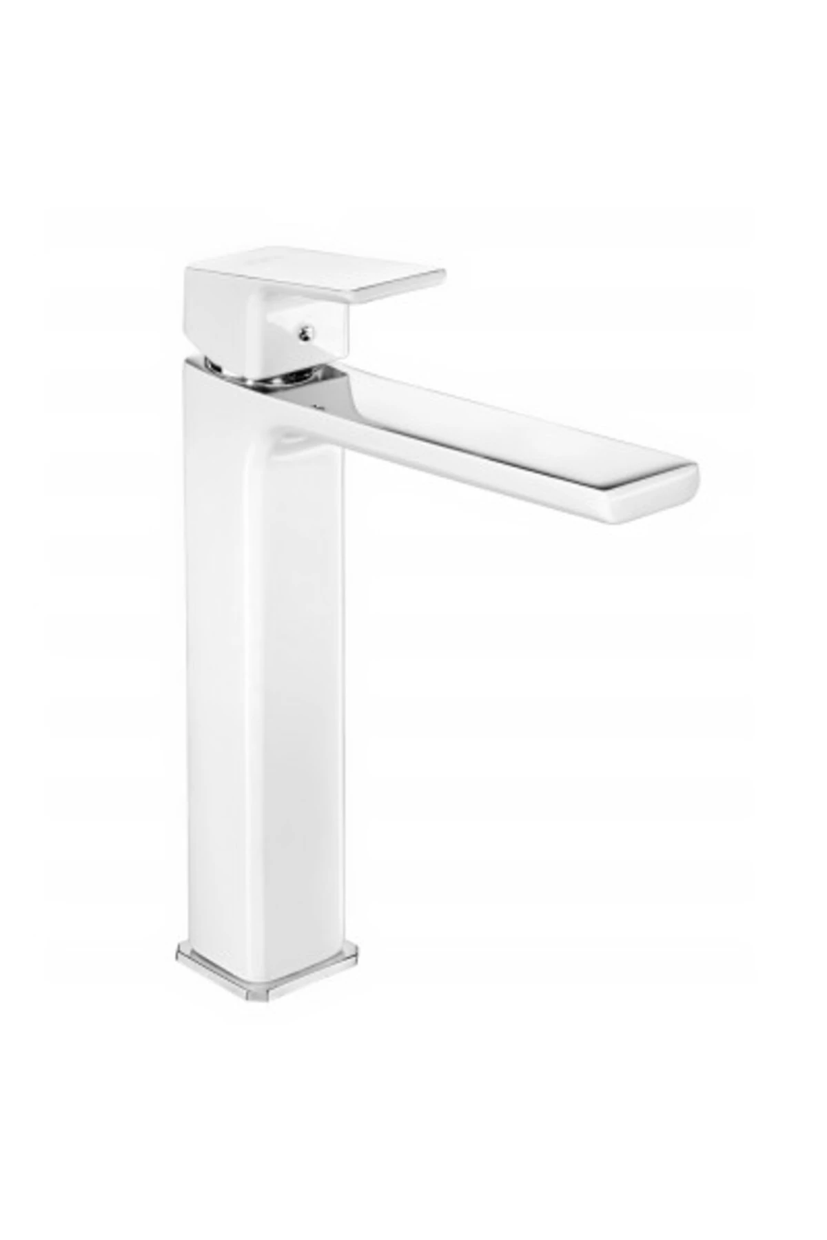 Tiera Yüksek Tip Lavabo Bataryası- Krom Beyaz 104888002