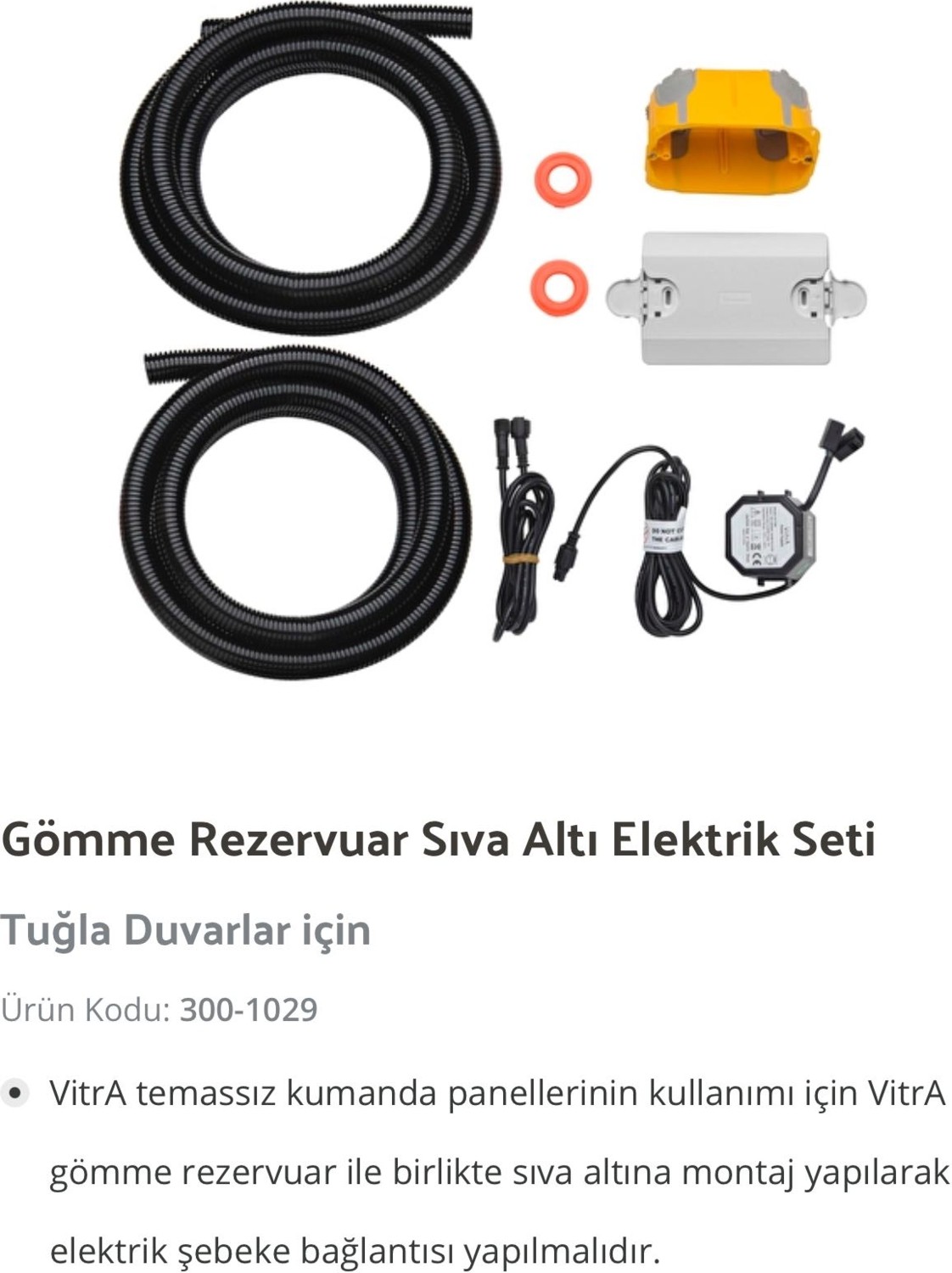 Fotoselli Gömme Rezervuar Seti
