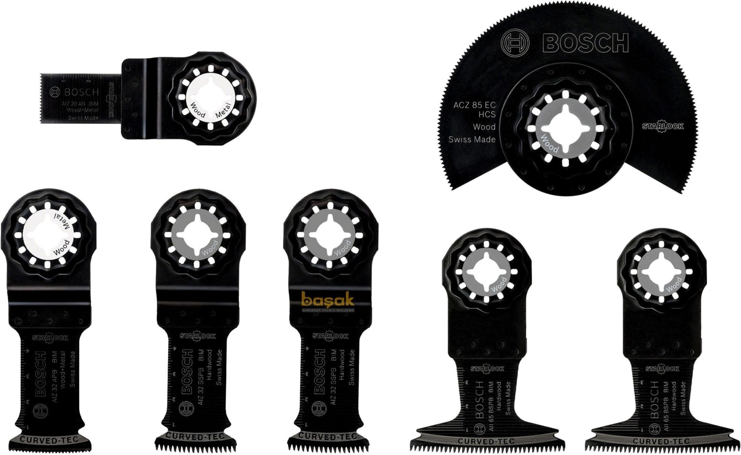 BOSCH Expert Starlock Testere Ahşap & Metal Seti 7'li 2608666150