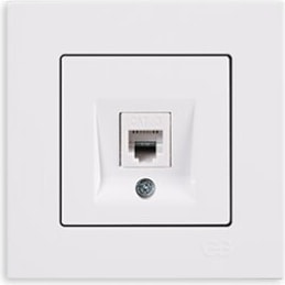 Eqona Fildişi Nümeris Telefon Priz (Mkz)