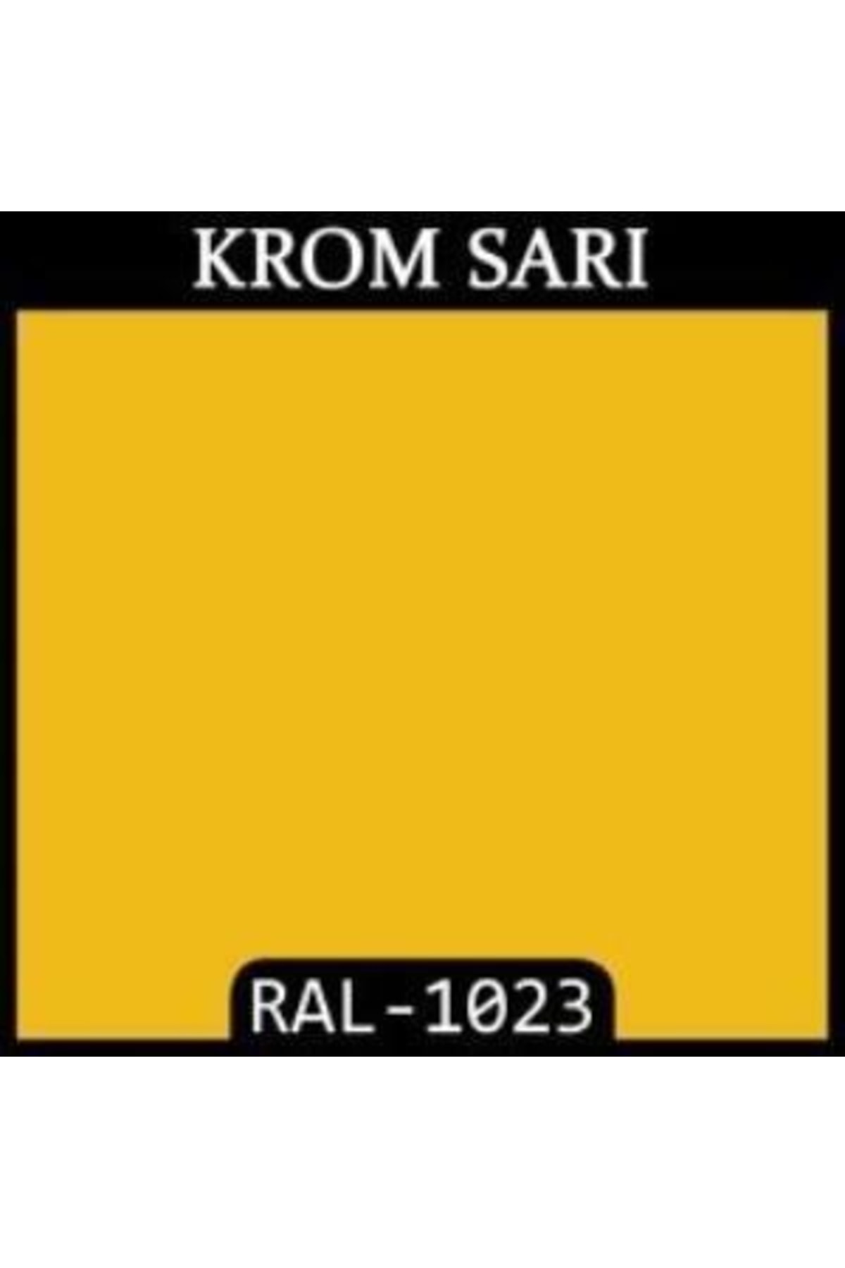 Akrilik Zemin Boyası 15 Kg Ral 1023 Krom Sarı