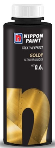Nippon Goldy Altın Dokulu Metalik Boya 0,6 LT