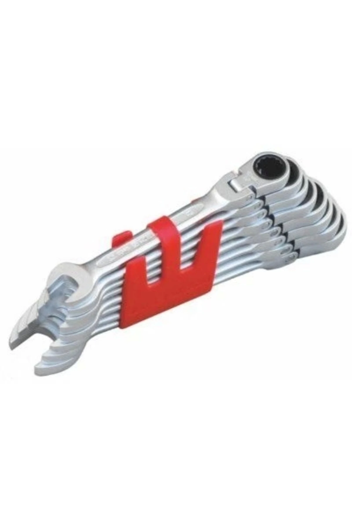 Mafsallı Cırcır Kombine Anahtar Takımı 12'li Set