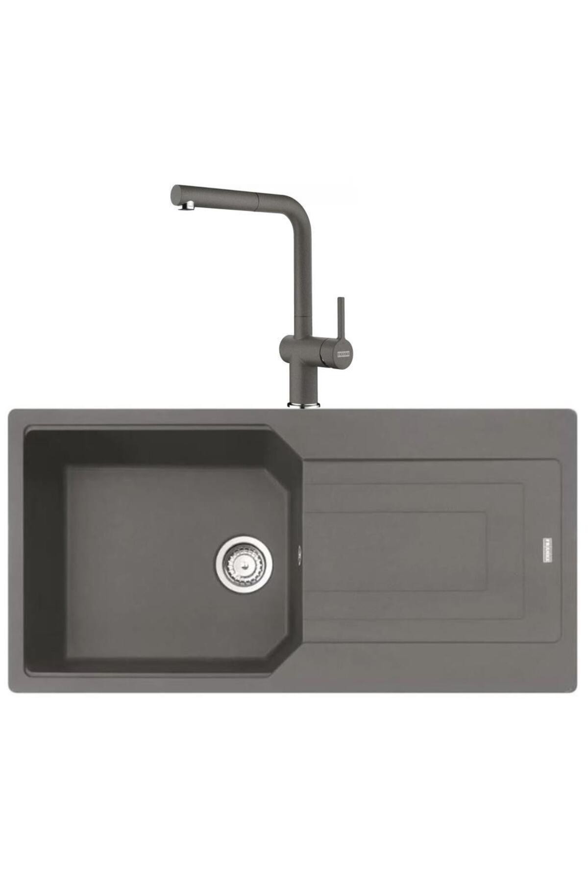 Urban UBG 611-100 Stone Grey Granit Evye Active Plus Doccia 2.0 Batarya Set