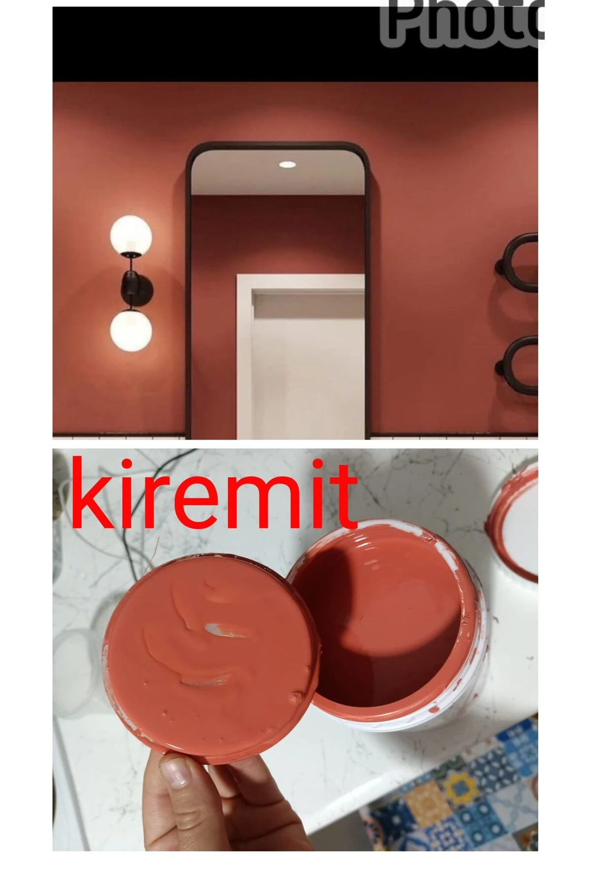 Stella Su Bazlı Saf Akrilik Boya 500ml - Kiremit