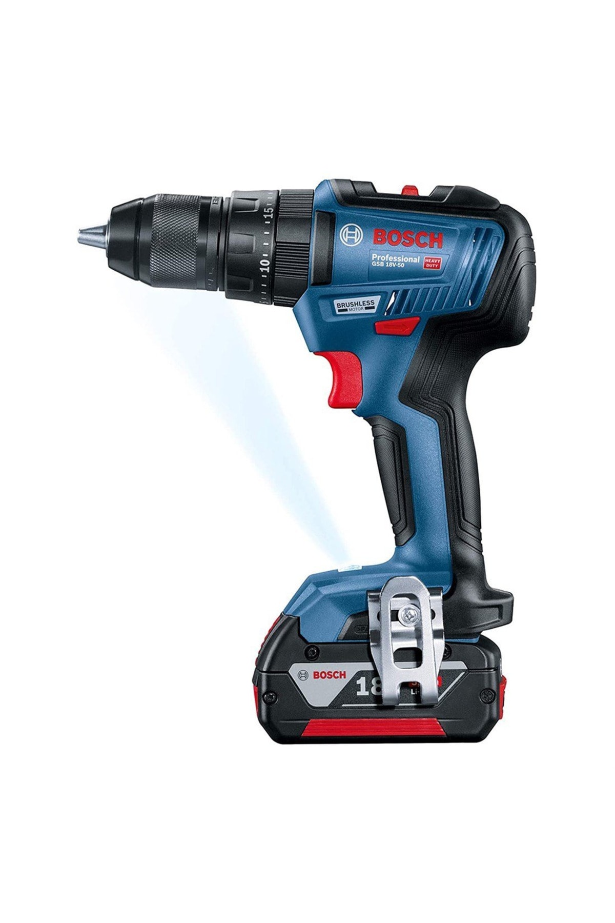 BOSCH GSR 18V-50 2 x 5.0 Ah. Akülü Vidalama