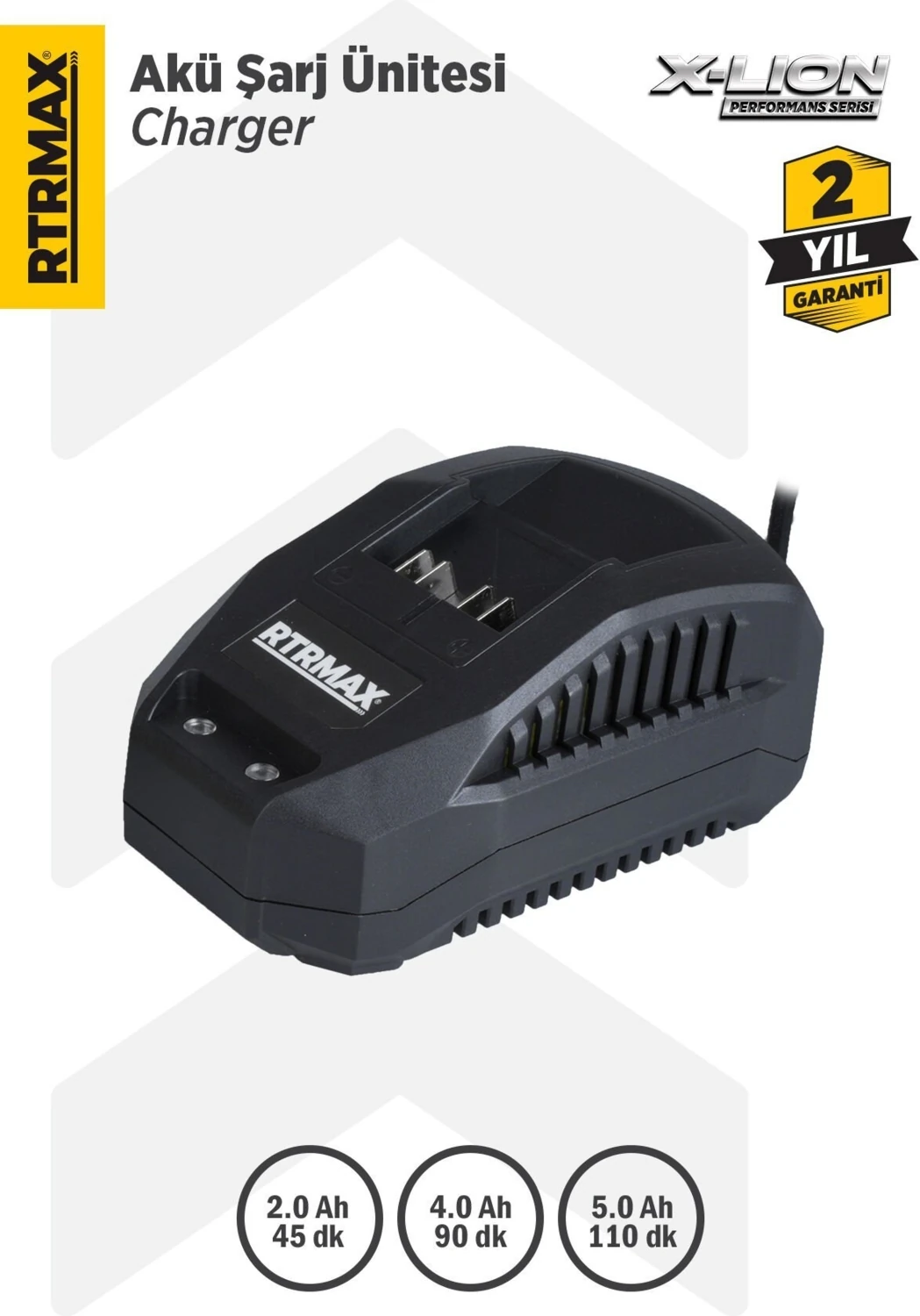RTX1808 Akü Şarj Cihazı/Ünitesi 2.4A 18V Li-ion