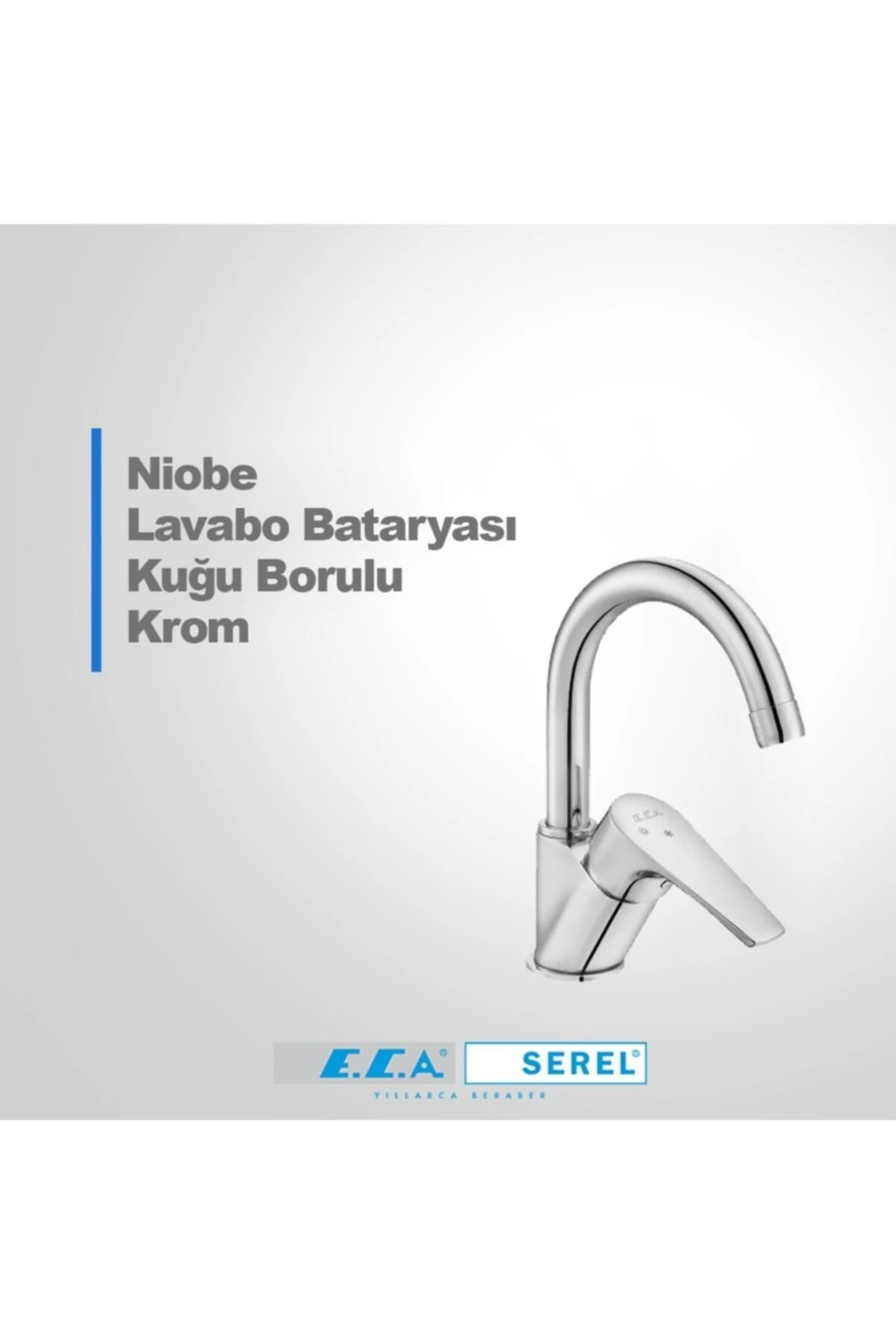 Niobe Kupu Borulu Lavabo Bataryası