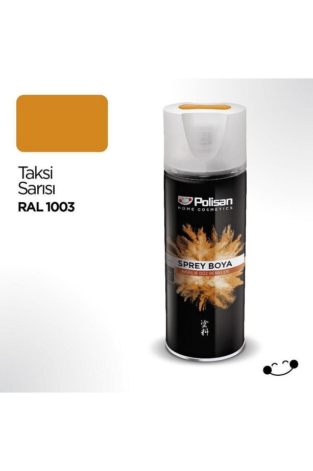 Akrilik Sprey Boya Taksi Sarı 400 ml - Ral 1003