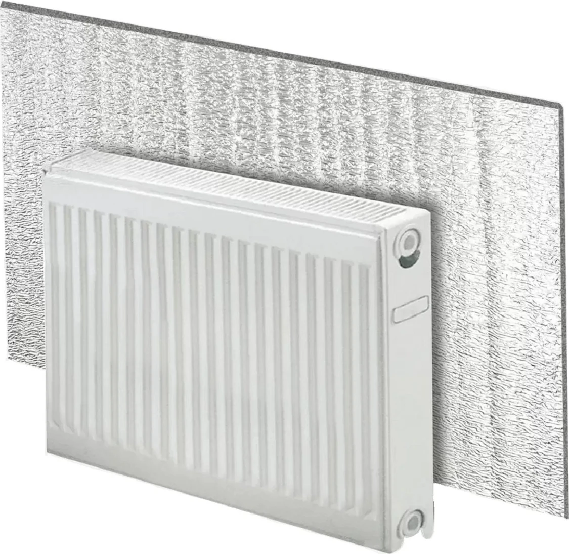 4 Adet Kalorifer Peteği Arkası Isı Yalıtım ve Izolasyon Levhası Radyatör Arkalığı Yalıtım Malzemesi