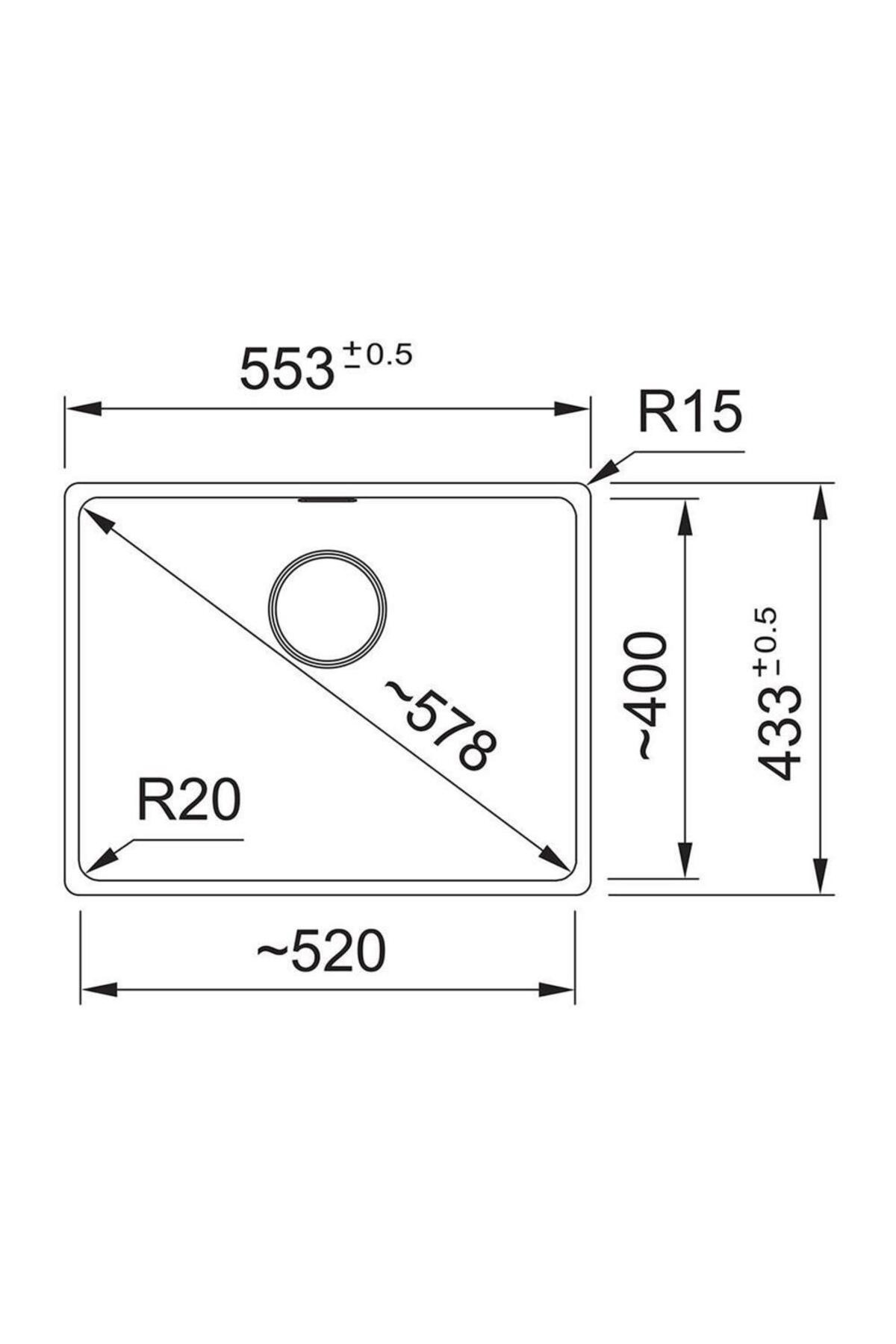 Maris Mrg 210/110-52 Nero Granit Evye