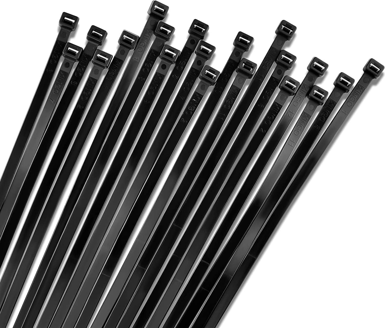 | Kablo Bağı, 100'LÜ Paket Plastik Kelepçe [3.6 Mm, 200 Mm, Siyah]