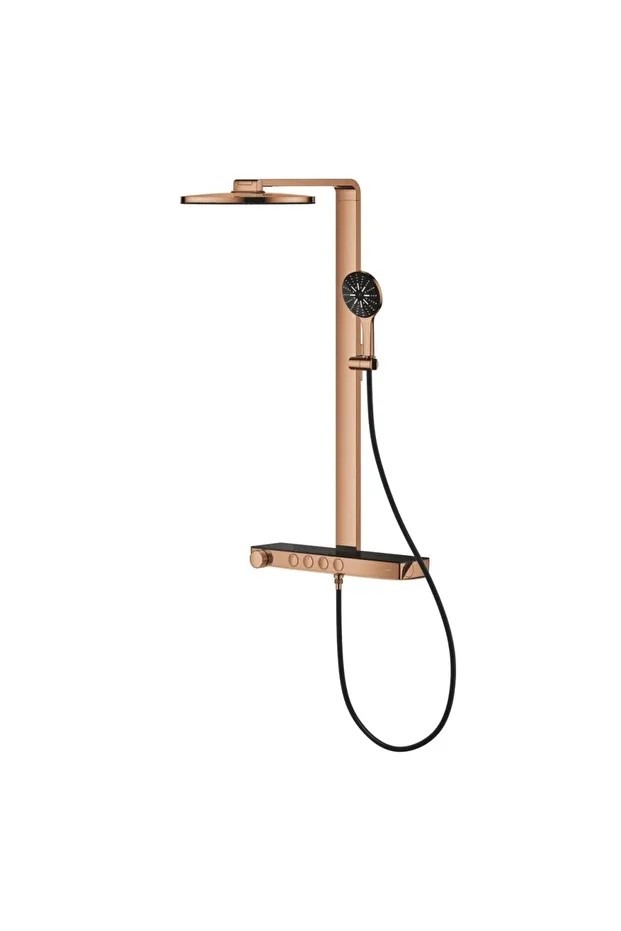 Rainshower Aqua Pure Duvara Monte Termostatik Bataryalı Duş Sistemi Warm Sunset – 100964DA00