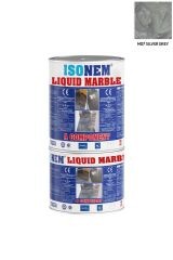 Isonem Liquid Marble Sıvı Mermer 1 kg  SILVER GREY