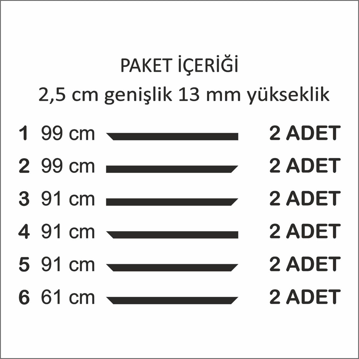 Dekoratif Boyanabilir Montaja Hazır Duvar Çıtası,önceden Kesilmiş Astarlı Kendin Yap Kit (P48)