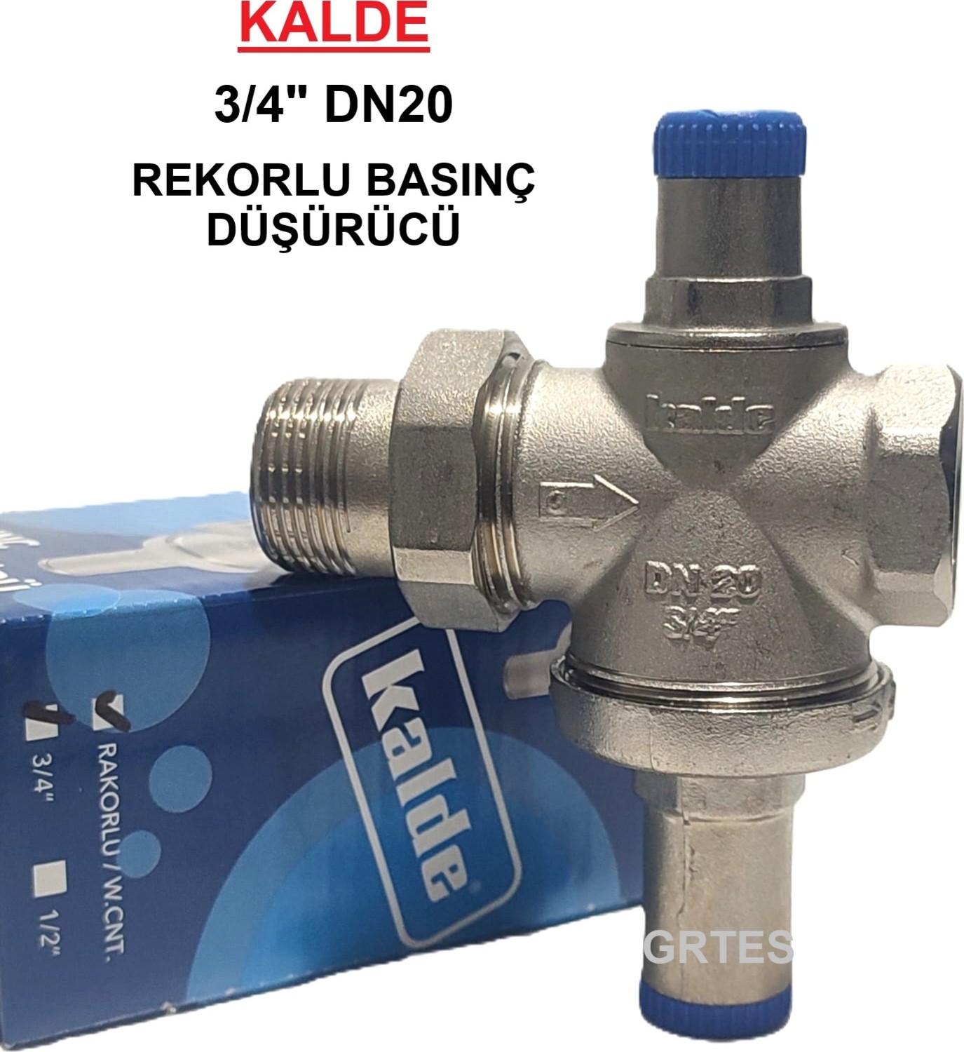 3/4" DN20 Rekorlu Su Basınç Düşürücü - Pressure Reducing Valves