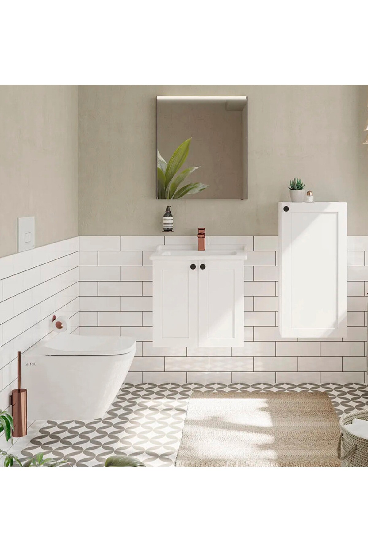 Asma Klozet, Integra Square Rim-ex, Kanalsız, Gizli Montaj, 7082L003-0090