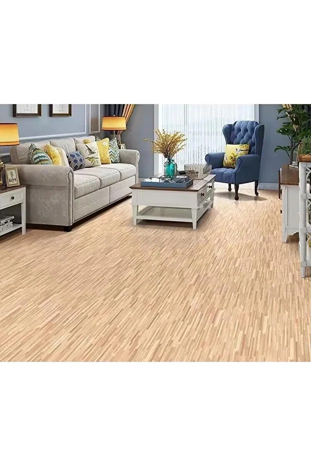 Colored Yapışkanlı Naturel PVC Floor Esnek Zemin Yer Döşeme Parke Salon Ofis Otel Karavan Parke-P13