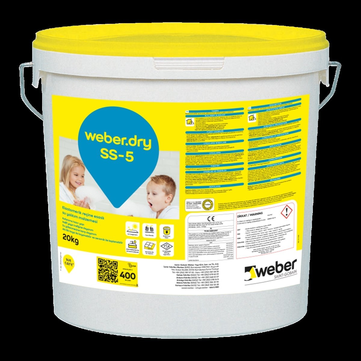 Dry Ss-5 Beyaz 20 Kg