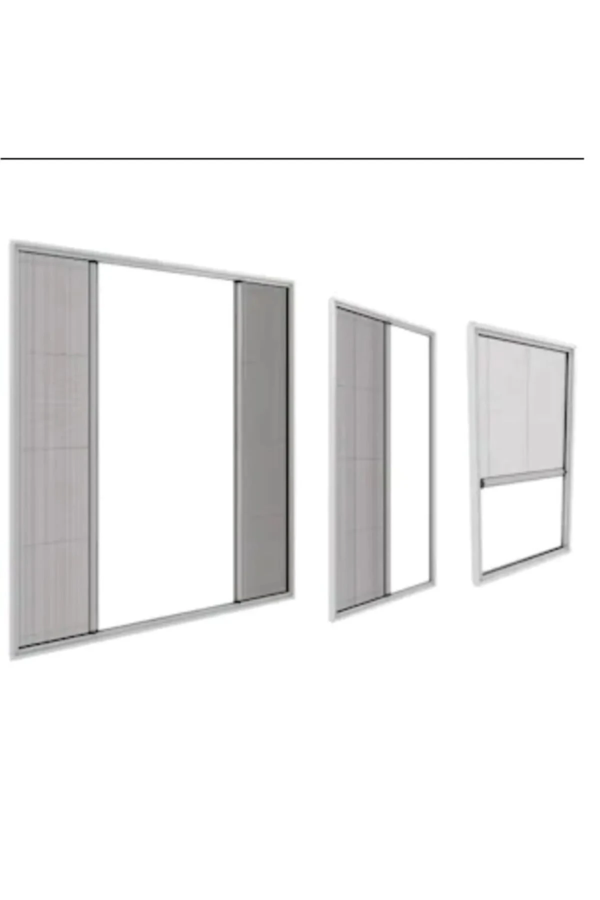 Plise Kapı Pencere Sinekliği,eni 80-99 Cm,yükseklik 140-159 Cm Arası