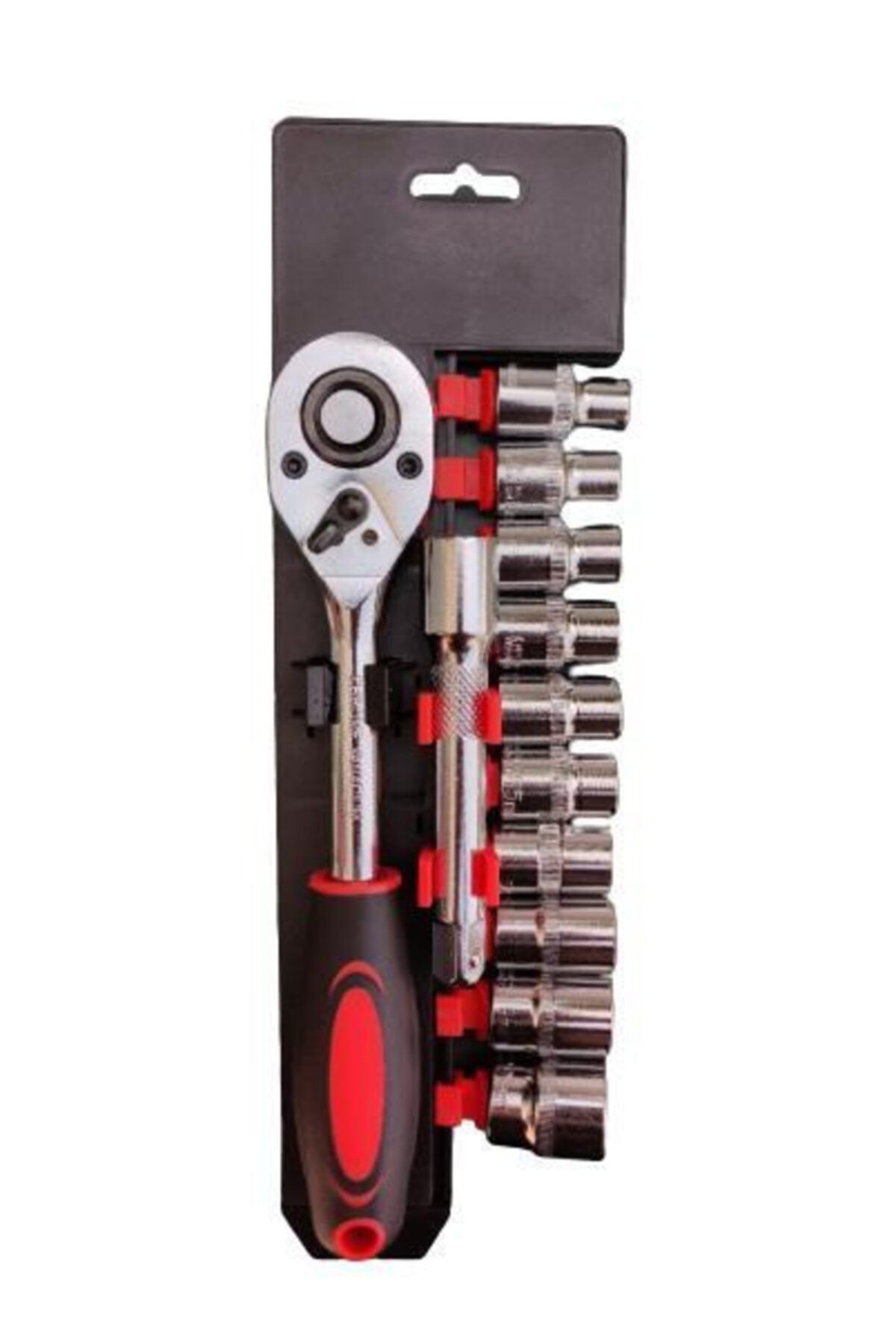1/2'' Lokma Anahtar Takımı Seti Cr-v Çeliği Krom 12 Parça