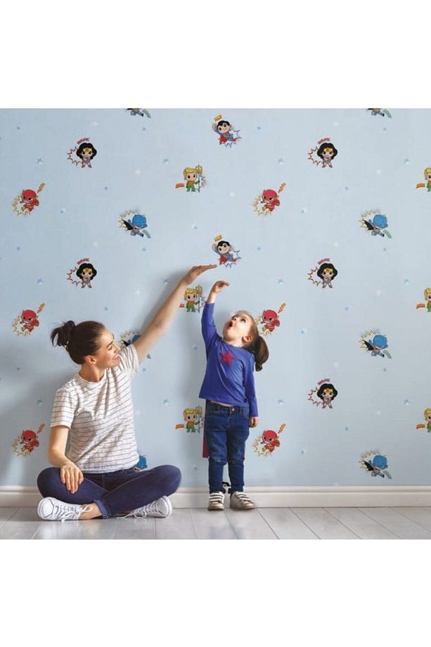 Adakids Süperkahraman Duvar Kağıdı 8912-1