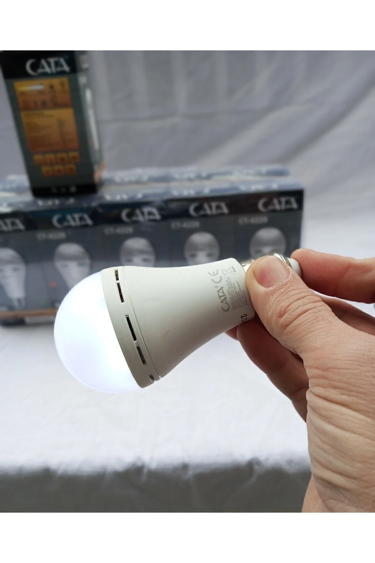 Şarjlı Led Ampül Ct-4229 (10 ADET)