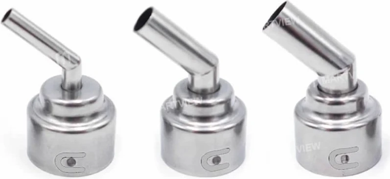 Sıcak Hava Tabancası Ucu 45 Derece Nozzle Uç Telefonu Tamir İçin 3 ADETMM-8MM-10MM