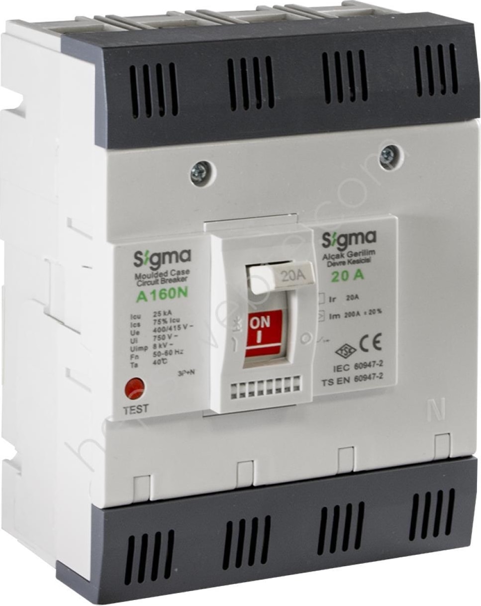 4A400400 4X400A 36KA Termik Manyetik Şalter