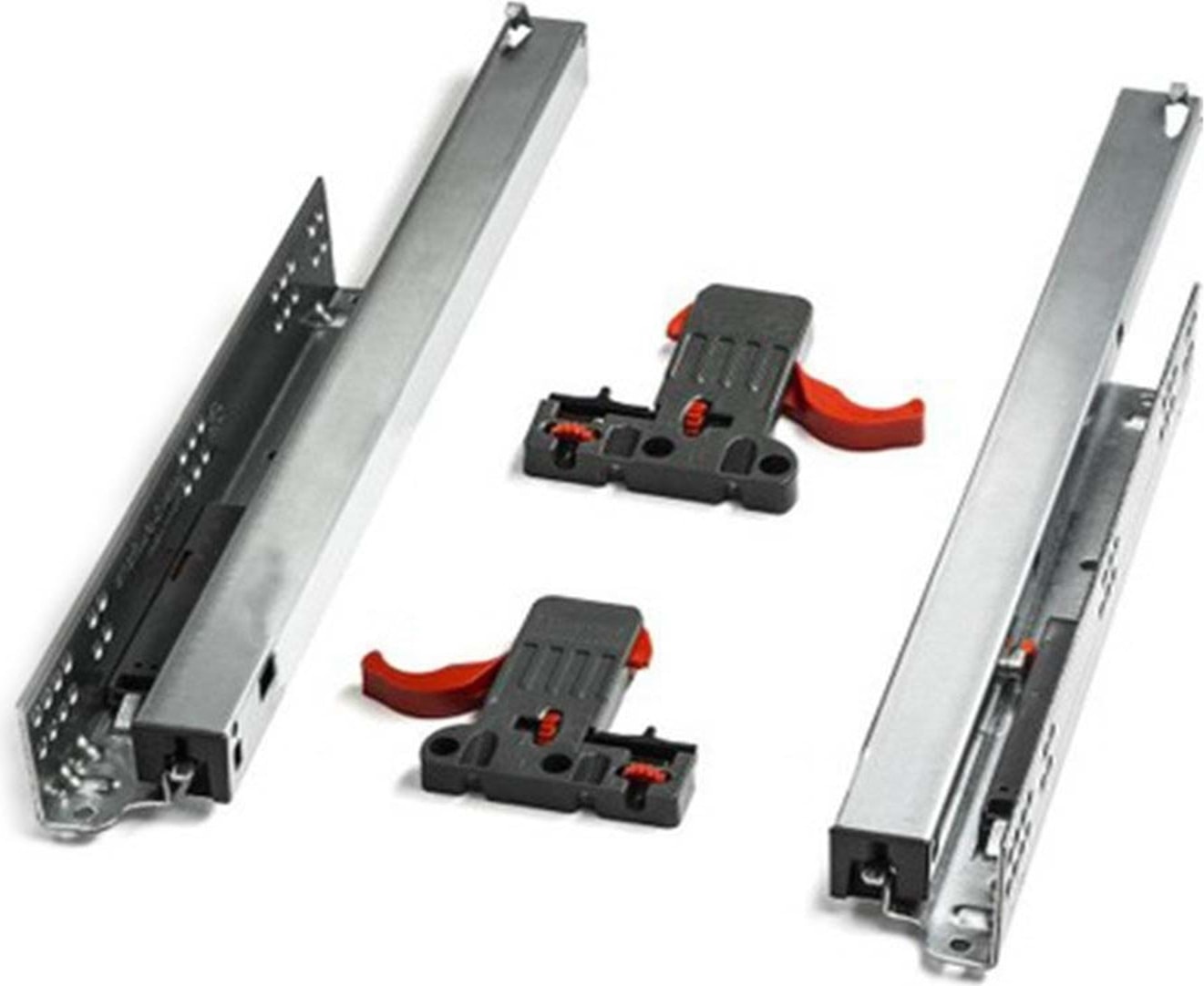 SAMET Smart Slide Tam Açılım Frenli Çekmece Rayı 45 cm