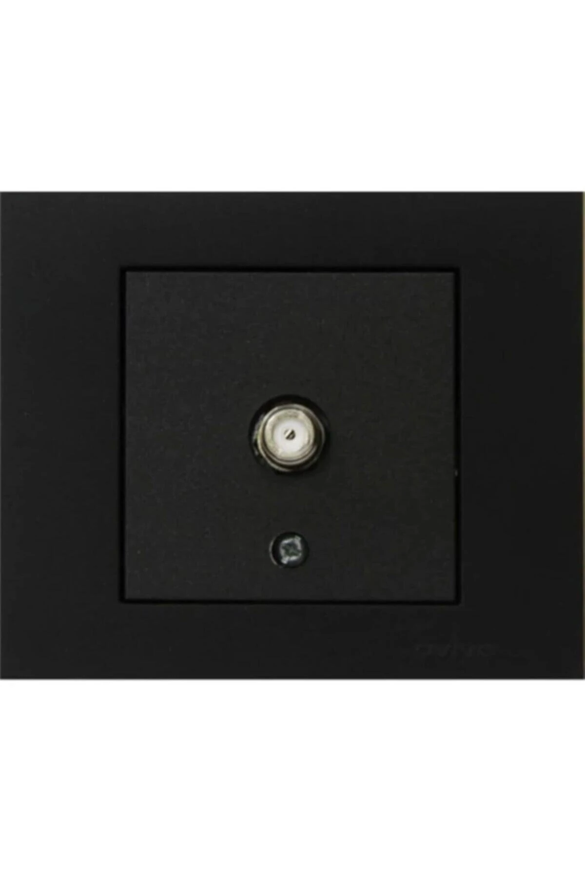 4 Adet Ovivo Grano Siyah Tv Prizi F Tip 4'lü (ÇERÇEVE DAHİL)