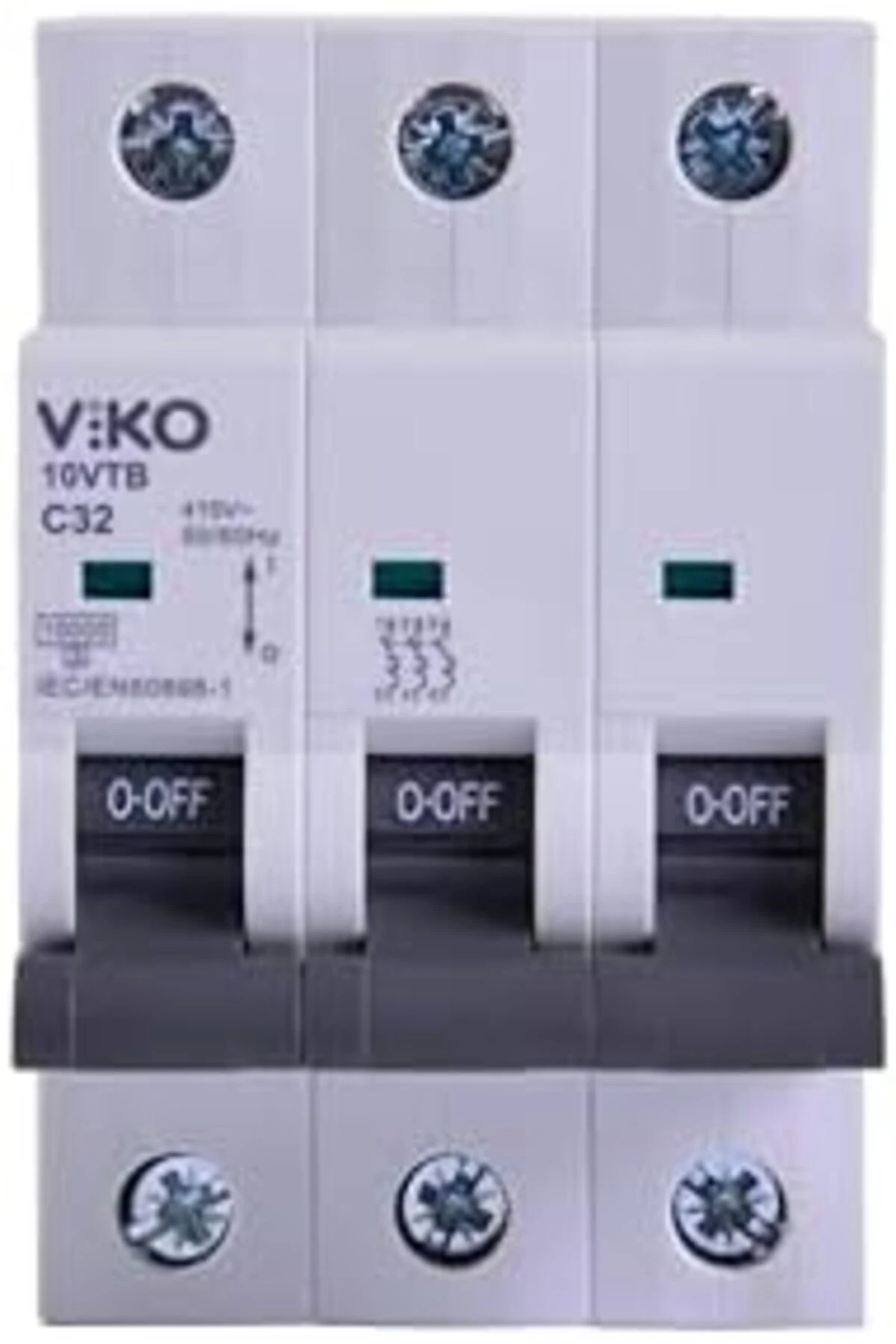 10VTB-3C32 Otomatik Sigorta 10kA C Tipi 3 Kutup 32A 1157054